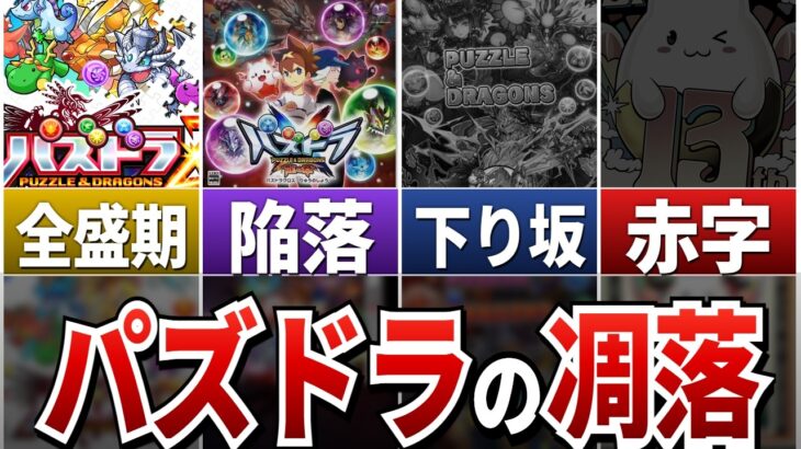 【ゆっくり解説】任天堂を抜いたのは午前中だけ。パズドラ14年、売上1位の常連から年間11位、18年ぶりの赤字まで【ガンホー】