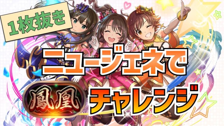【パズドラ】”1枚抜き”ニュージェネで鳳凰チャレンジ！